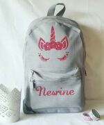 Sac à dos Licorne fleurs
