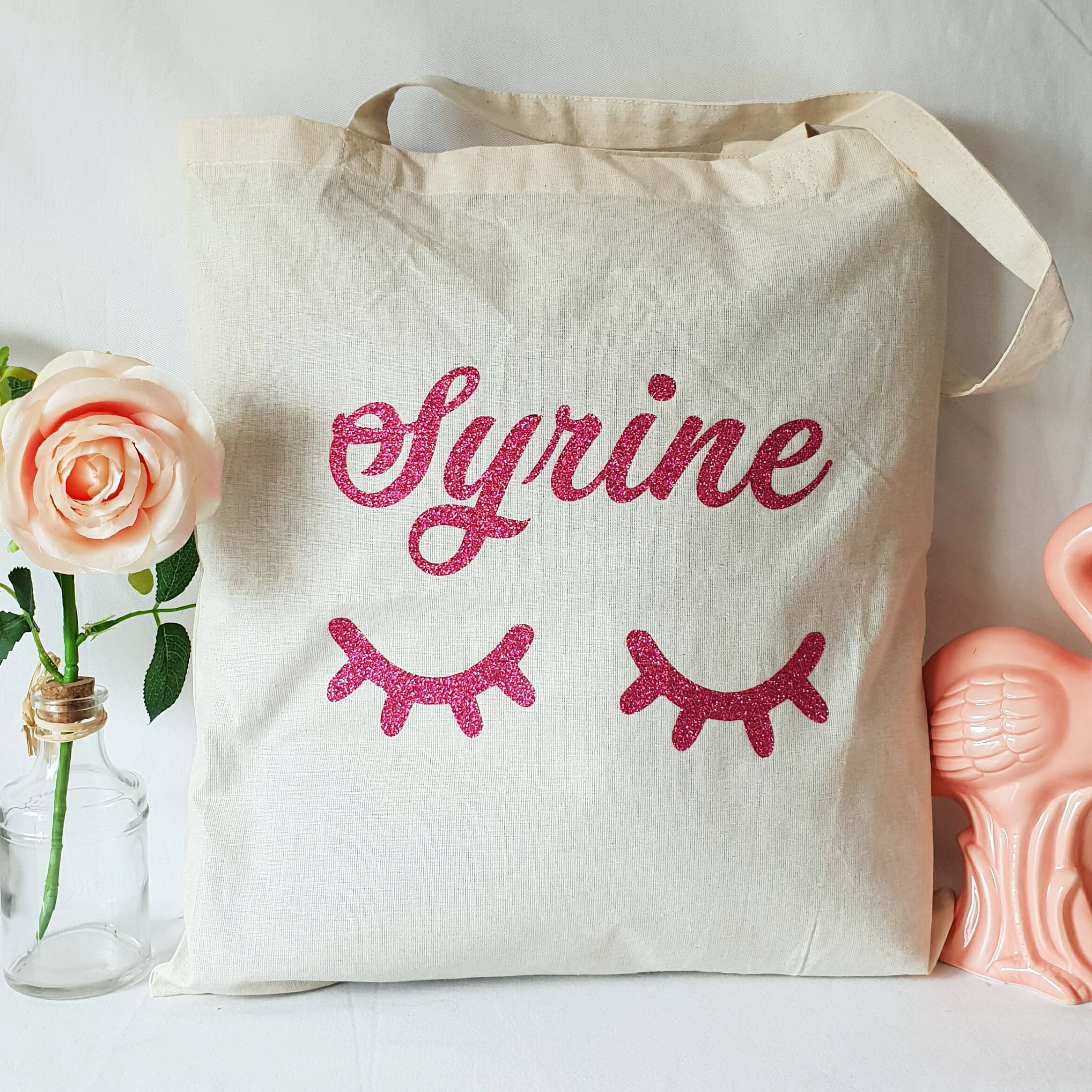 Tote Bag Fabulous Future Mariée - Sac Shopping Toile 38x42cm, Impression Française