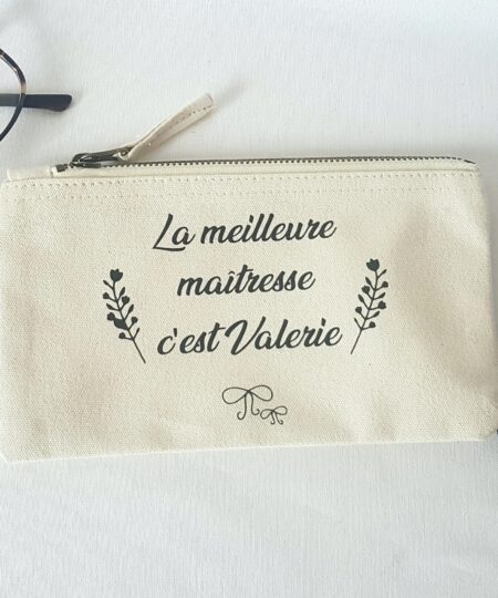 Trousse pochette Fleurs