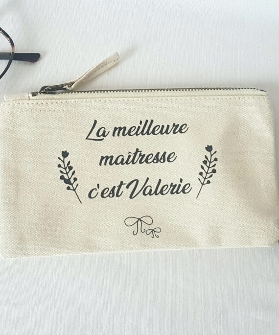 Trousse pochette Fleurs