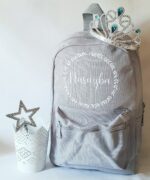 Sac à dos couronne de fleurs