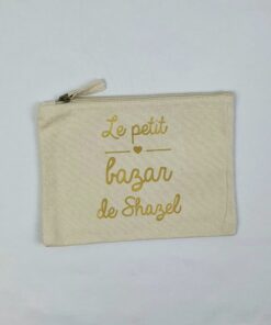 Trousse pochette Petit bazar