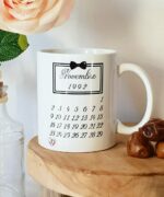 Mug Calendrier et date