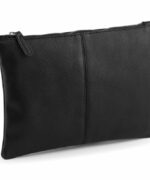 Pochette NuHide aspect cuir pleine fleur