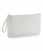 Trousse pochette en simili cuir Initiale