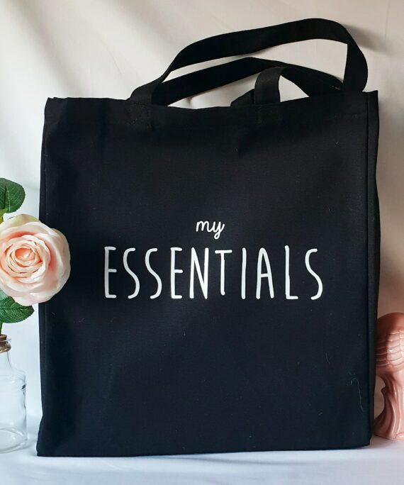 Grand tote bag, sac shopping My essentials