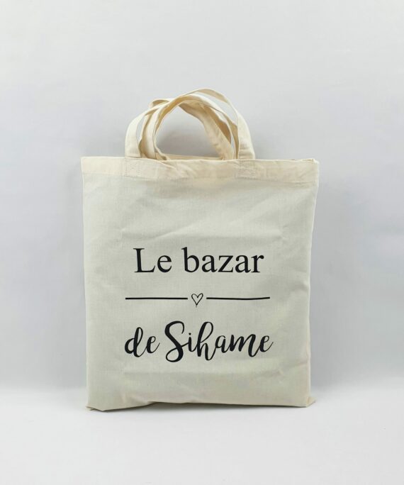 Tote bag, sac shopping Le bazar