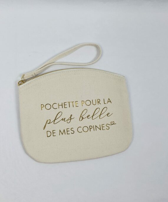 Pochette coton bio Pour la plus belle