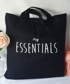 Tote bag, sac shopping My essentials