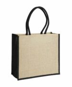 Sac en jute bicolore ma personnalisation