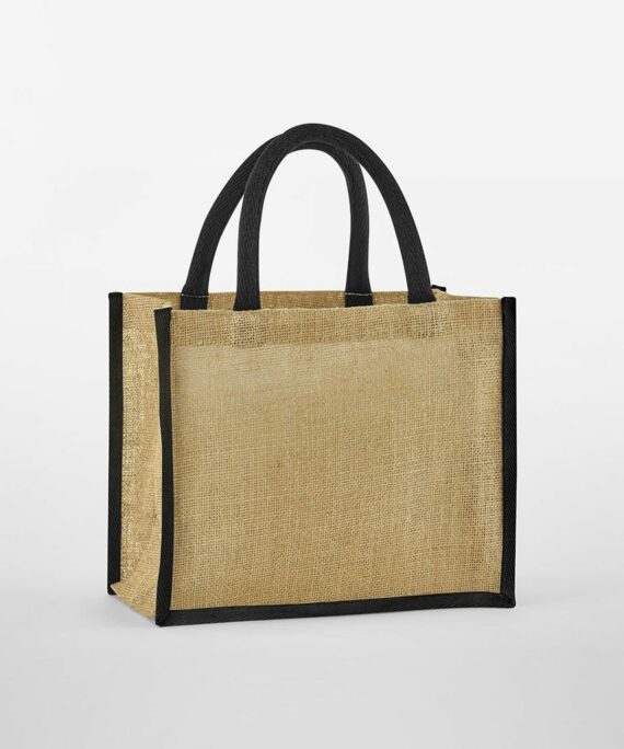 Sac en jute bicolore Les affaires