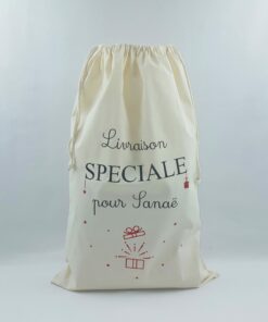 Sac pochon cadeaux Livraison spéciale 1