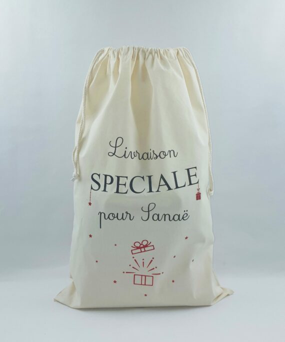 Sac pochon cadeaux Livraison spéciale 1