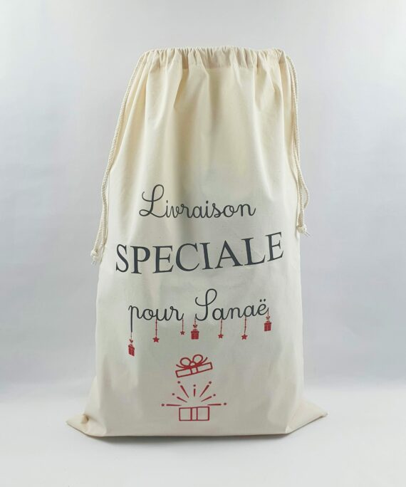 Sac pochon cadeaux Livraison spéciale 2