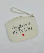 Pochette coton bio Les affaires