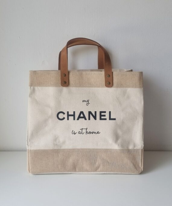 my chanel is at home tote