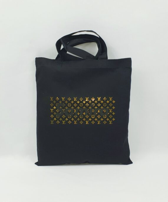 Tote bag, sac shopping Monogramme LV avec prénom