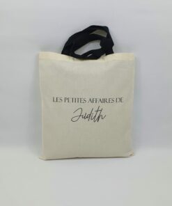 Tote bag anses colorées Les petites affaires