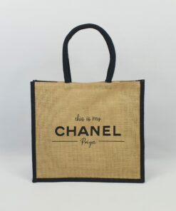 Sac en jute bicolore This is my