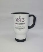 Mug isotherme en inox Les vrais héros / héroïnes