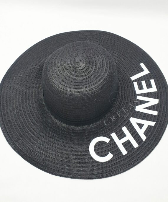Chapeau d'été à bord large Chanel