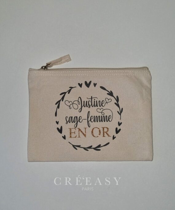 Trousse pochette En or