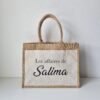 Sac shopping en toile de jute avec poche avant en coton Les affaires - 2