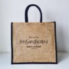 Sac en jute bicolore This is my YSL