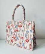 Sac cabas fleuri